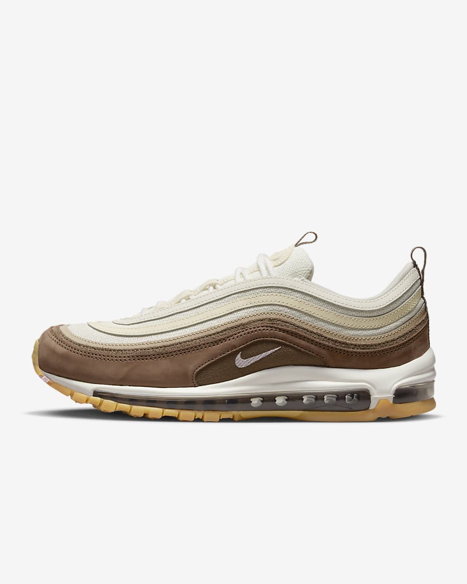 Gold and white nike air max 97 on sale